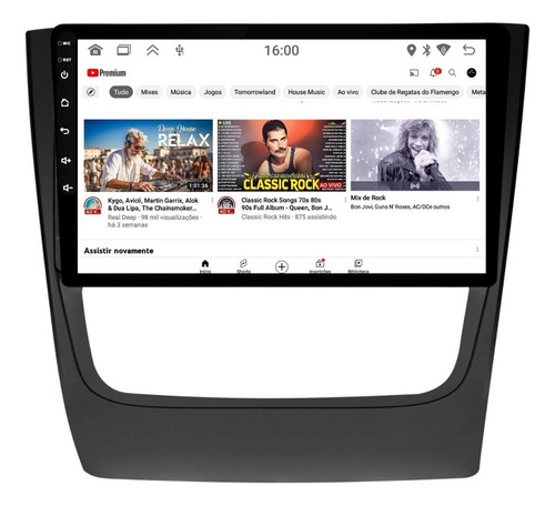 Multimidia Vw Gol G6 Voyage Android 14 2gb 64gb Carplay 9p