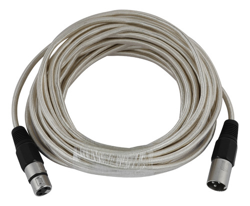 Cable Xlr De Alta Calidad A Micrófono Femenino De 10 M