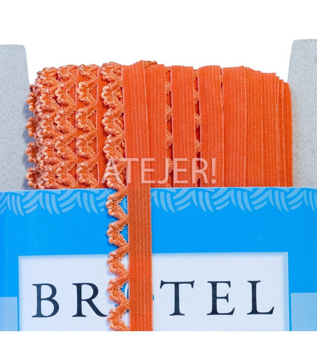 Imagen 2 de 2 de Elástico Para Lencería Brotel Art 400012 14mm X 20 Metros
