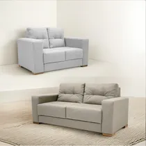 Comprar Juego Living Sofá 3 + 2 Cuerpos Anti Líquidos Y Manchas