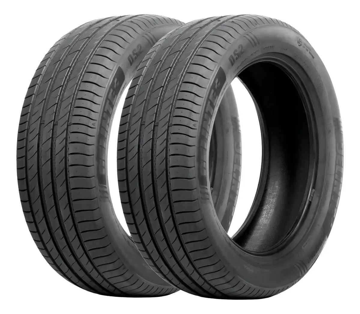Kit 2x Pneu Carro 185/60r15 Ds2 Tl 84h Delinte