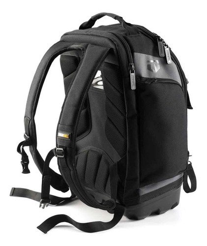 Mochila De Herramientas Laptop 31 Bolsillos 22kg Toughbuilt Color Negro