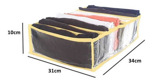 Colmeia G Transparente Grande 31x34x10 Cm 2789 Amarelo