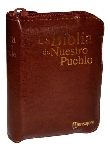 Biblia De Nuestro Pueblo Mini Cremallera