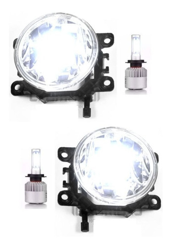 Faros Auxiliares Vic +cree Led Citroen C3 Aircross Desde 201