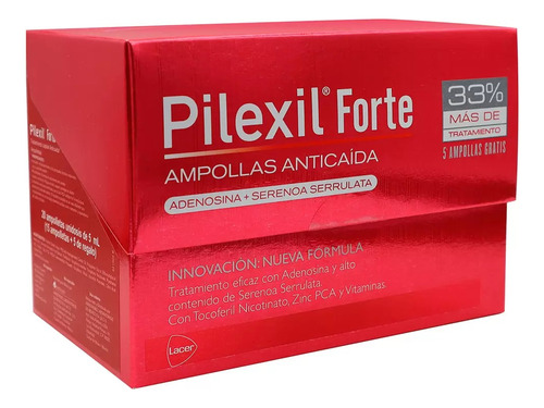 Pilexil Ampolletas Para Caida De Cabello