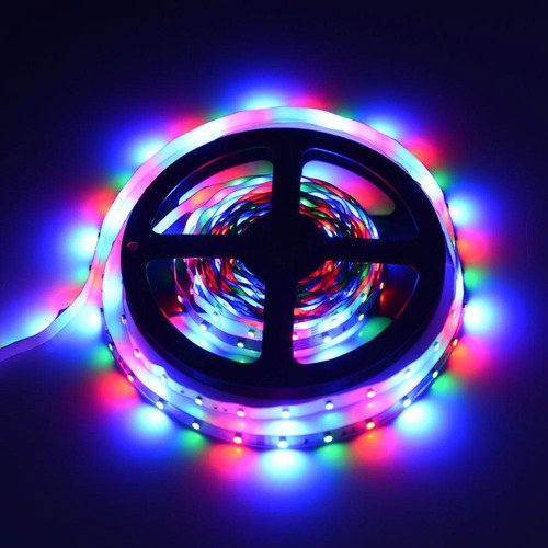 Luz Nocturna En V, 5 M, Rgb 2835, 300 Led, Smd, Tira De Luz