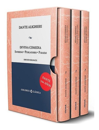 La Divina Comedia (pack 3 Tomos Cartón) - Dante Alighieri