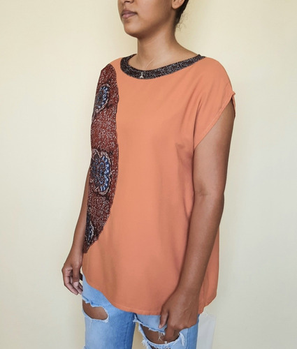Imagem 4 de 6 de Blusa Bata Feminina Tecido Sueli