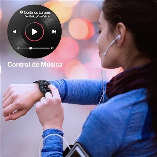 Reloj Inteligente Deportivo Ip67 1.3 Pulsera Con Bluetooth