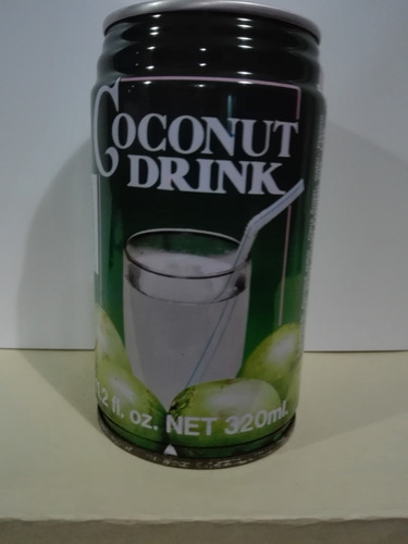 Lata  Coconut Drink 1994 Hecha En Lata Dura Taiwan