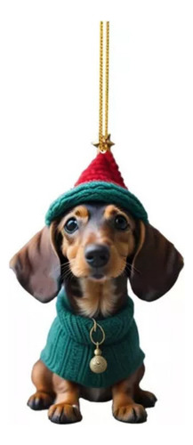 Fe 7 Adornos Navideños For Halloween Con Forma De Perro