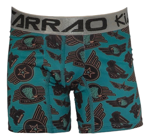 Boxer Niño Tarrao Microfibra Barrita Estampados Variados