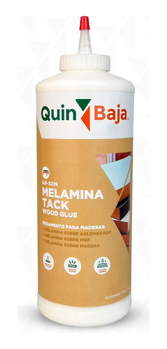 Pegamento Melamina Tack Litro 1.0 Kg Quinbaja