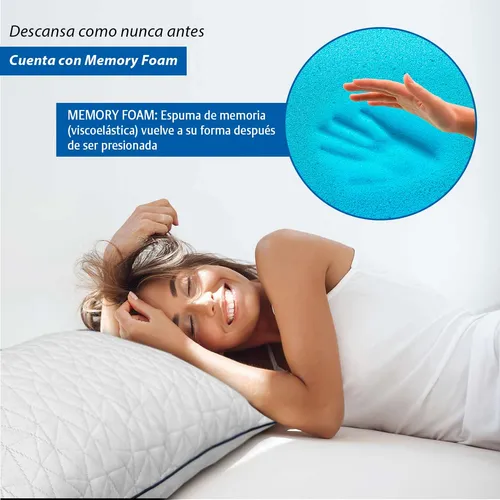 Almohadas con memory foam hotsell