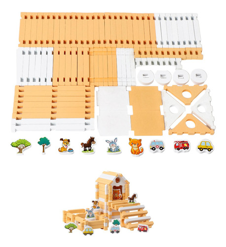 Juego De Bloques De Construcción, Juguete De Aprendizaje De