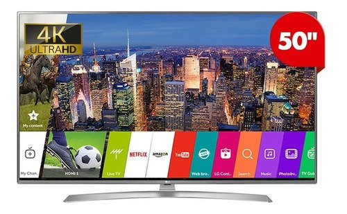 Smart Tv LG 50uk6550 50 Ultra Hd 4k Webos 3.5 2 Usb 4 Hdmi