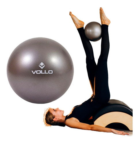 Bola Pilates Pequena 25cm Anti Estouro Yoga Pvc 