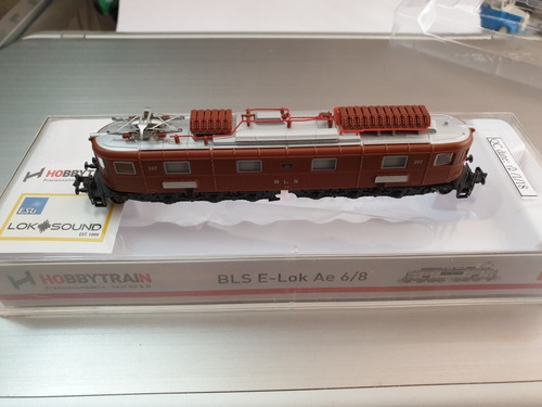 Imagen 6 de 10 de Locomotora Hobbytrain, Escala N H1084s Digital Con Sonido.