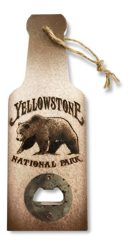 Cuadro Destapador  Vintage  Diseño Yellowstone/ Runn