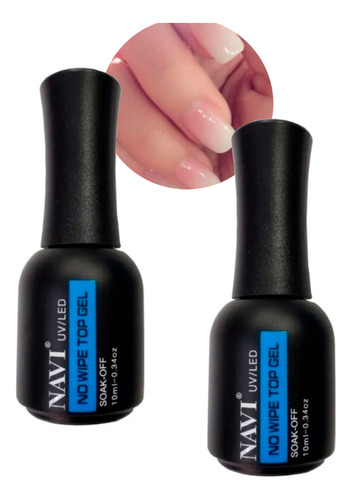 Gel Navi Uv Led Top + Base Coat 10ml Semi Permanente