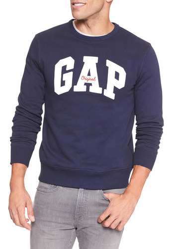 Poleron Hombre Gap Original Azul