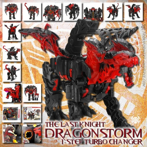 Dragonstorm Transformers The Last Nigth 1-step Turbo Charger