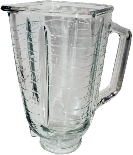 Blendin 5 Cup Square Top Glass Jar. Se Adapta A Blenders Ost