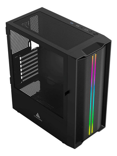 Gabinete Gamer Acegeek Aurora E450, Mid-tower, Lateral/vidro