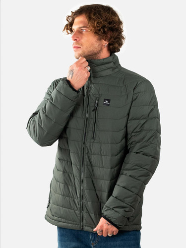 Parka Puffa Kailua Verde Hombre Rip Curl