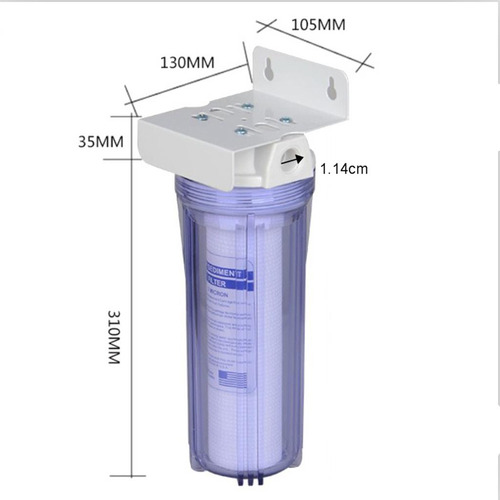 New Purificador De Agua, Completo Con Llave Colgante Y 2pcs