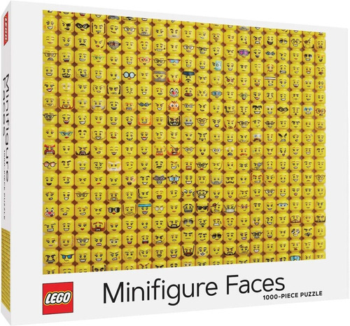 Lego - Rompecabezas Minifigure Faces Puzzle 1000 Piezas