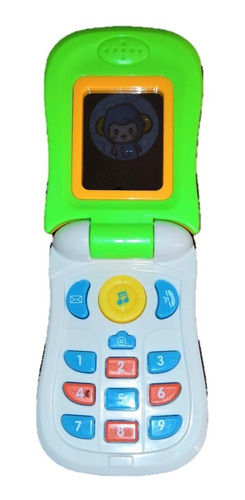 Celular Juguete Teléfono Bebe Niño Sonidos Luces Espejo