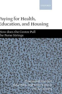 Libro Paying For Health, Education, And Housing - Howard ...