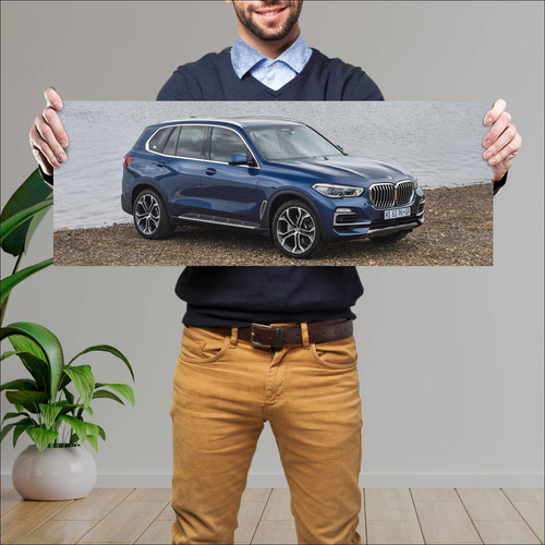 Cuadro 30x80cm Auto 2018 Bmw X5 Za Auto 700