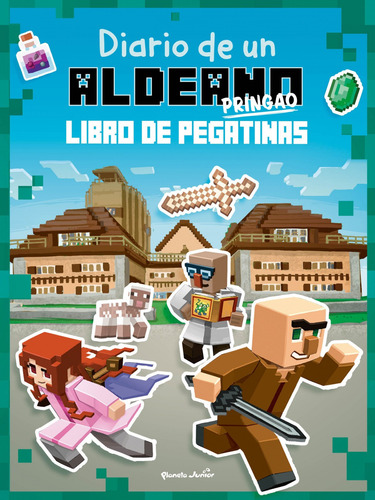 Libro - Diario De Un Aldeano Pringao. Libro De Pegatinas 