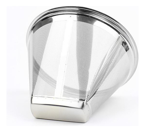 Cafetera Con Filtro De Café Reutilizable De Acero Inoxidable