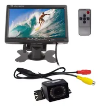 Comprar Pantalla Lcd 7 Pulgadas Tft 2 Entradas + Camara De Retroceso