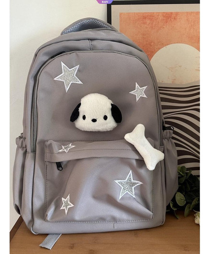 Mochila Para Portátil Anime Sanrio Pochacco Para Mujer, Kawa