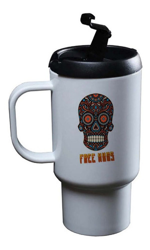 Jarro Termico Café Calavera Mexicana Modelo At41