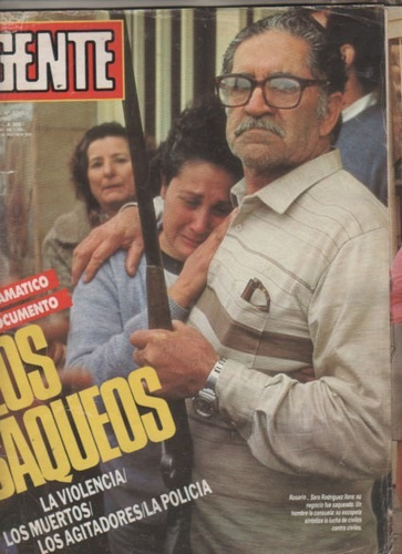 Revista ** Gente * Nº 1245 Año 1989 Maradona  - Spielberg