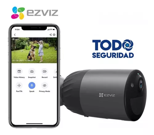 Camara De Seguridad Wifi Ip Ezviz Inalámbrico Exterior Bc1c