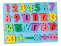 Comprar \u002F Niños Niños Número De Madera Alfabeto De 1-20 Digitales