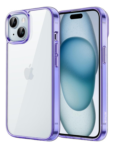 Fundas Para Móviles Jetech, 5500h, Purpura, Para iPhone 15