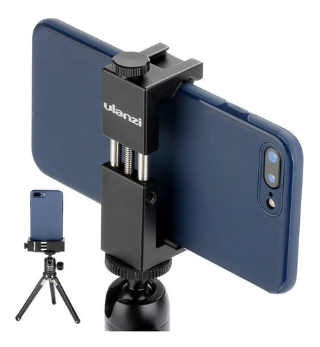 Imagen 5 de 5 de Adaptador Celular Para Tripode Zapata Metal Ulanzi St02s