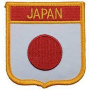 Parche Bordado Bandera Japon Escudo