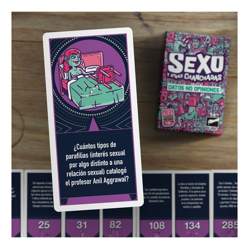 Juego Previa ¡datos No Opiniones: Sexo Y Otras Chanchadas!