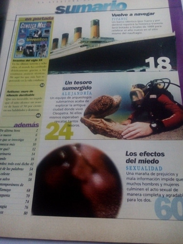 Imagen 2 de 4 de Revista Conozca Más Año 9 No. 7 Los Inventos Del Siglo Xx