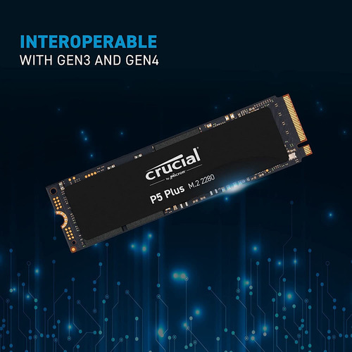 Disco Ssd Crucial P5 Plus 500gb Pcie 4.0 3d Nand Nvme M.2