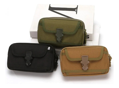 Funda De Nailon Militar Para Teléfono  1 Unidad  Molle Pouch